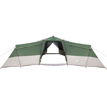 vidaXL Namiot rodzinny Zielony 833 x 585 x 216 cm Poliester