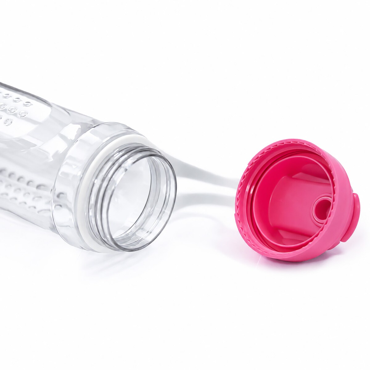 Bidon Na Wodę Shaker Ze Sprężynką Rowerowy Do Szkoły Butelka 610 Ml