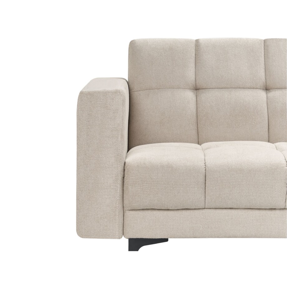 Sofa w kształcie U ALNES Beżowy dla 6 osób Symetryczny