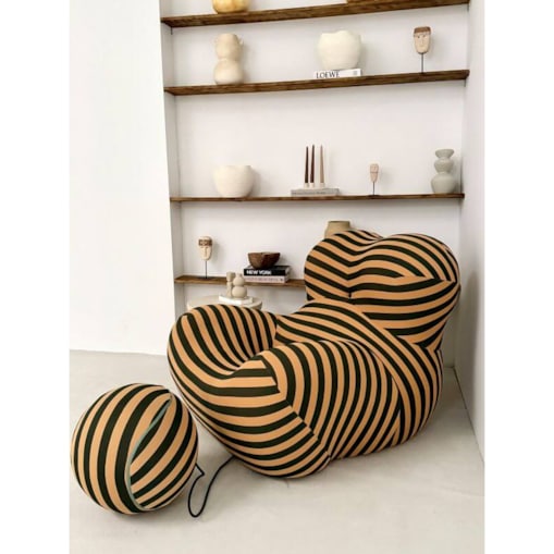 Fotel Valerian Beż/Czarny