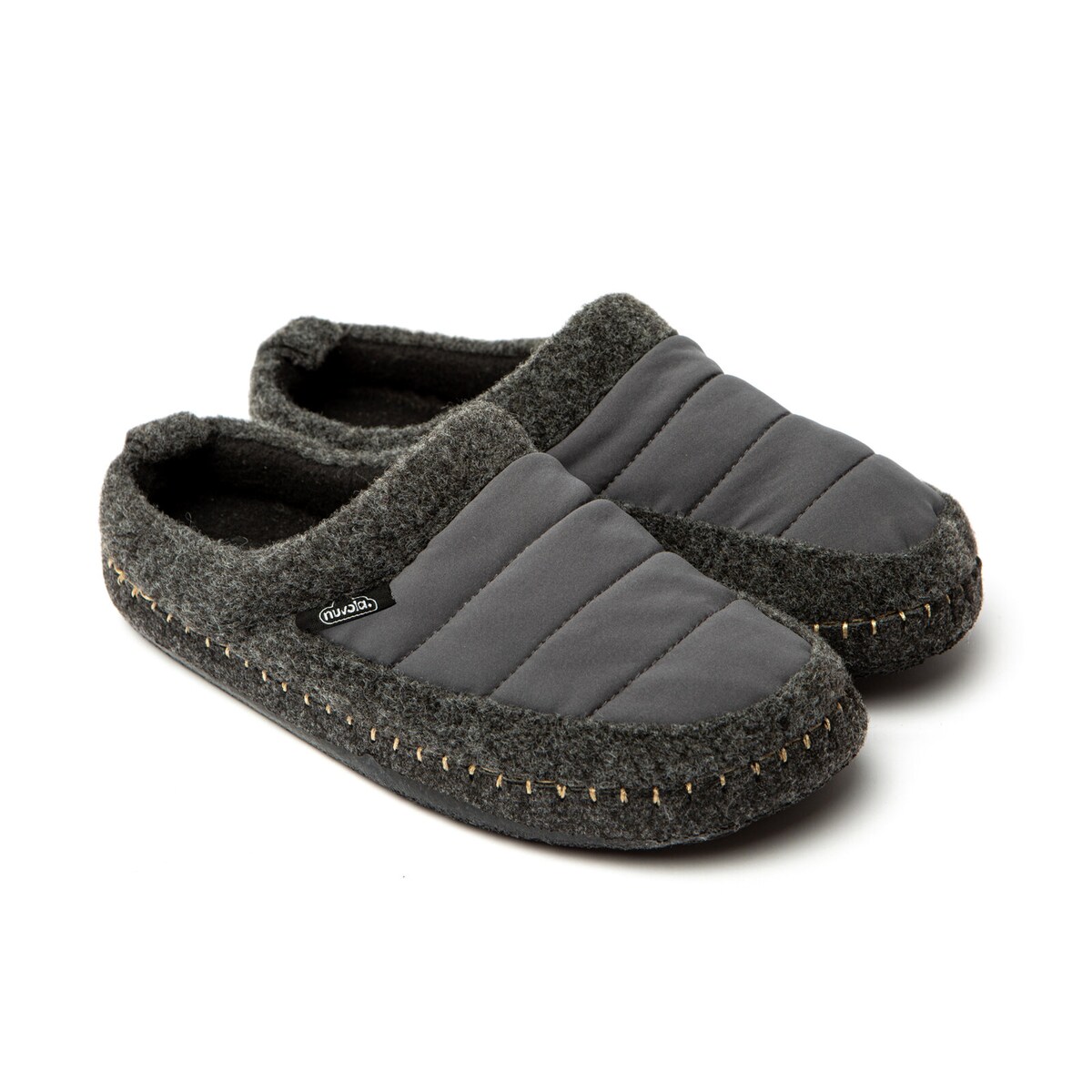 Nuvola Zueco New Wool Dark Grey 37