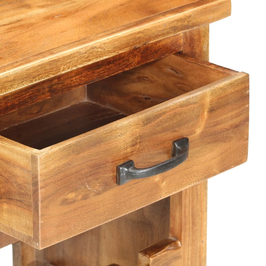 vidaXL Szafka na wino, 40x30x80 cm, lite drewno akacjowe