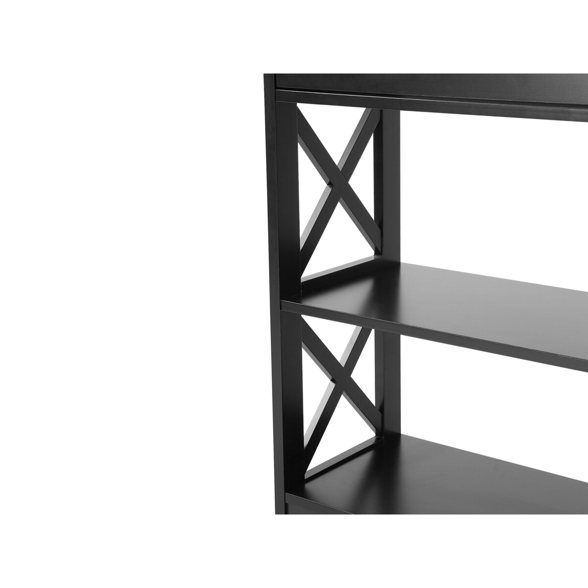 Konsola 1 szuflada czarna MONTGOMERY