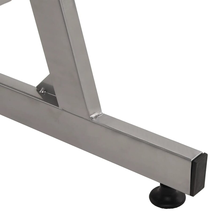 vidaXL Biurko narożne, brązowe, materiał drewnopochodny