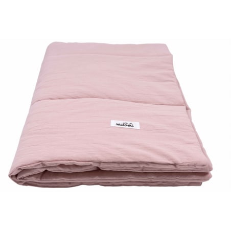 KOŁDERKA WASHED COTTON Z WYPEŁNIENIEM DUSTY PINK - L