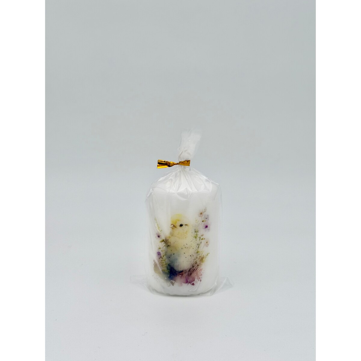 Świeca wielkanocna na prezent Kurczak wielkanocny świeczka na Wielkanoc