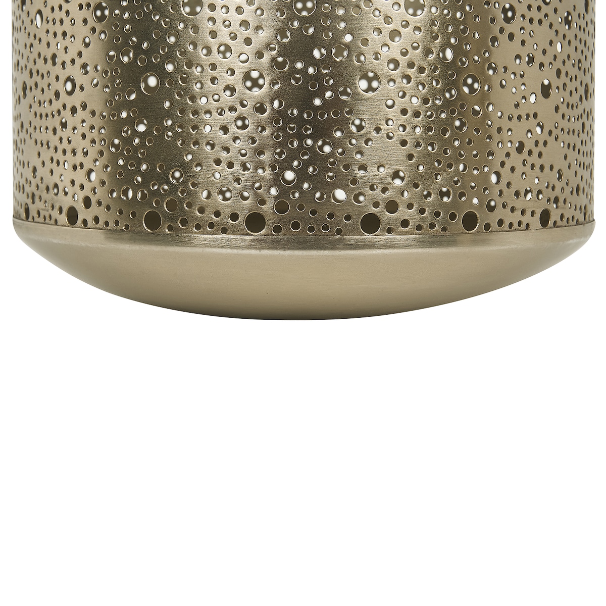 Lampion CORFU Metal 22 cm Złoty