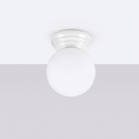 Plafon ZORI biały IP44