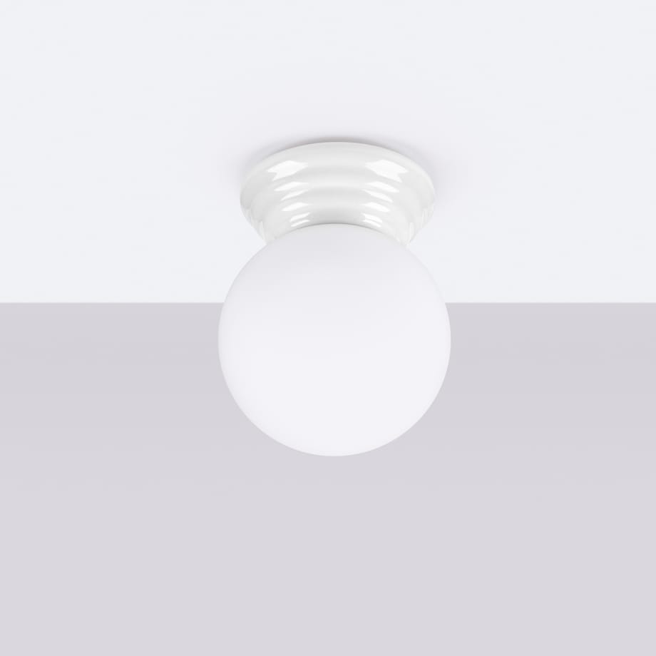 Plafon ZORI biały IP44