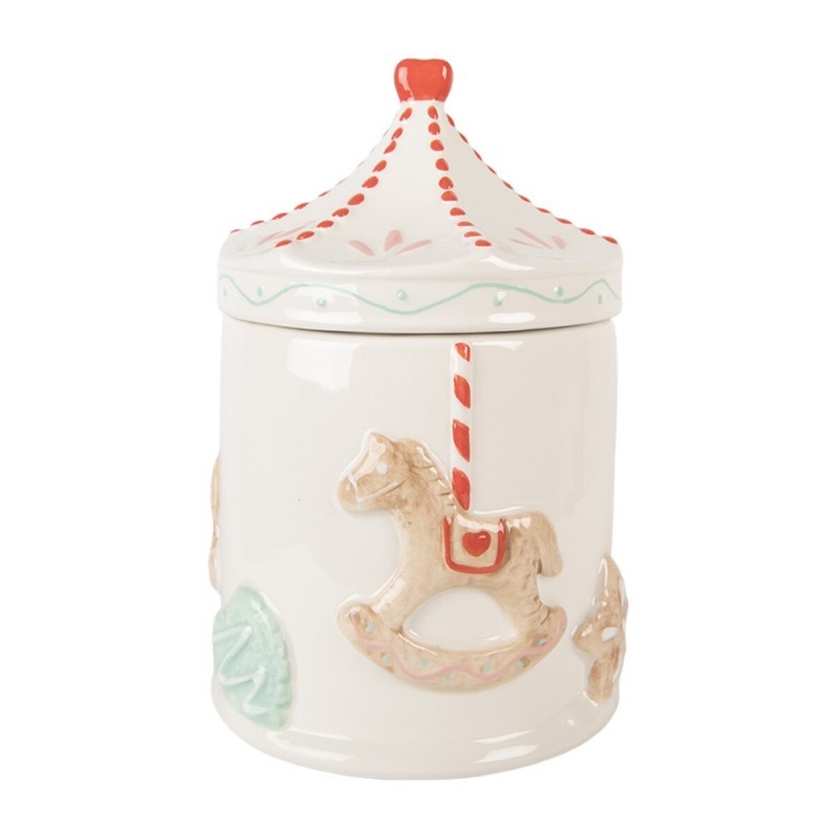 Pojemnik ceramiczny na ciasteczka Carousel Ø 15x22