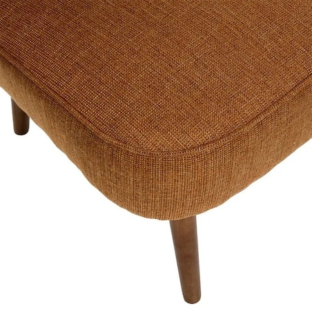 Fotel wypoczynkowy, retro, Aera, bursztynowy