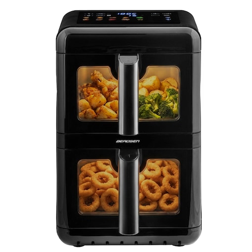 Frytkownica beztłuszczowa Berdsen BD-663 dwukomorowa 11,6L pionowa Air Fryer 3000W