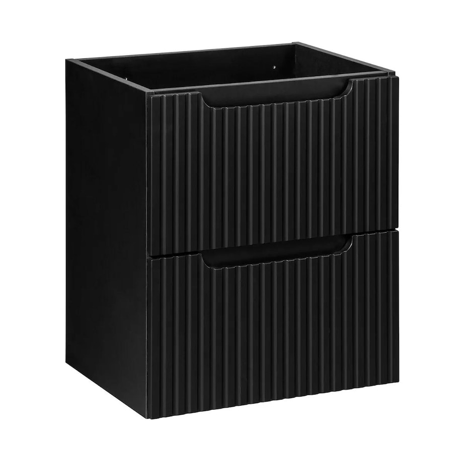 Szafka pod umywalkę NOVA BLACK 82-50-2S 50cm czarna