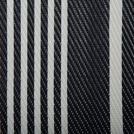 Dywan zewnętrzny HALDIA Czarny 90 x 180 cm