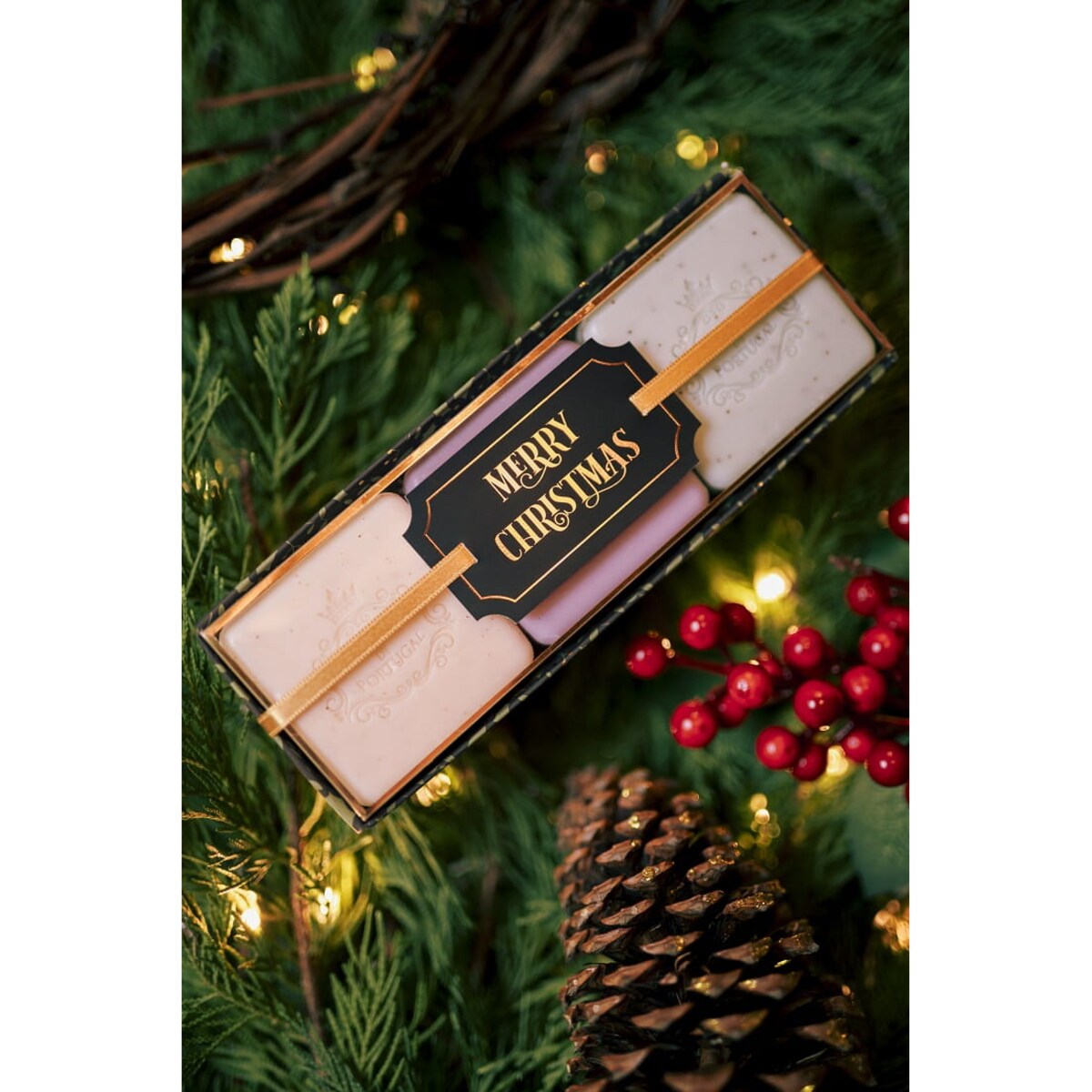 Zestaw mydeł Merry Christmas Pack 3x80g