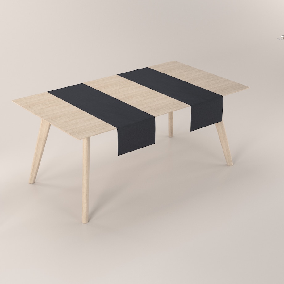 Bieżnik prostokątny 40x130 czarny