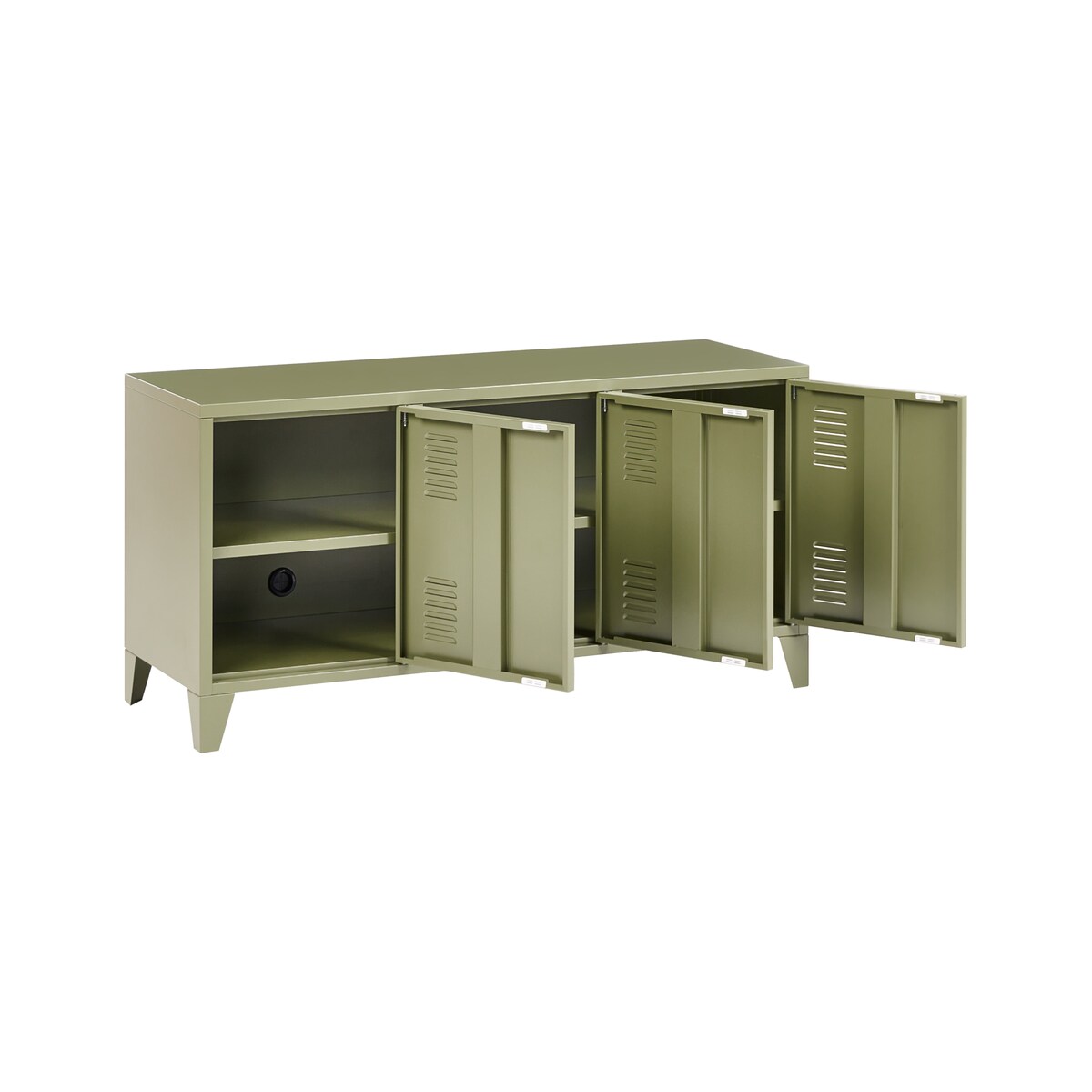 Szafka biurowa CARDIFF Metal Zielony