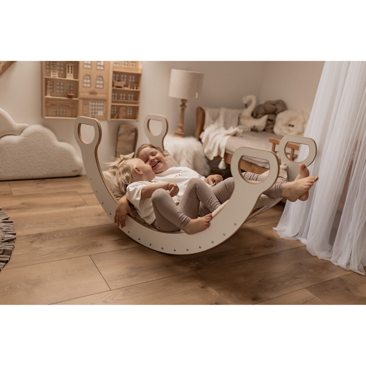 Poducha materac do DUŻEGO bujaka - BEŻOWY