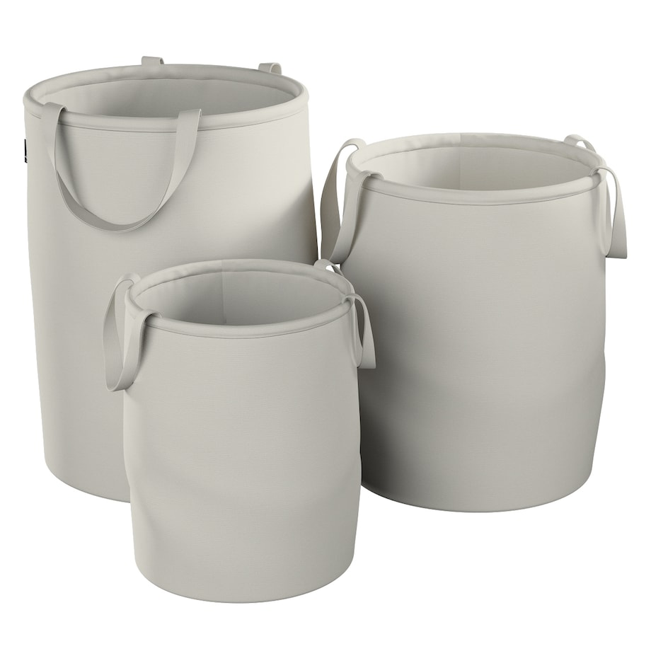 Kosz na zabawki Tobi, jasny szary, 40x60cm, Cotton Story