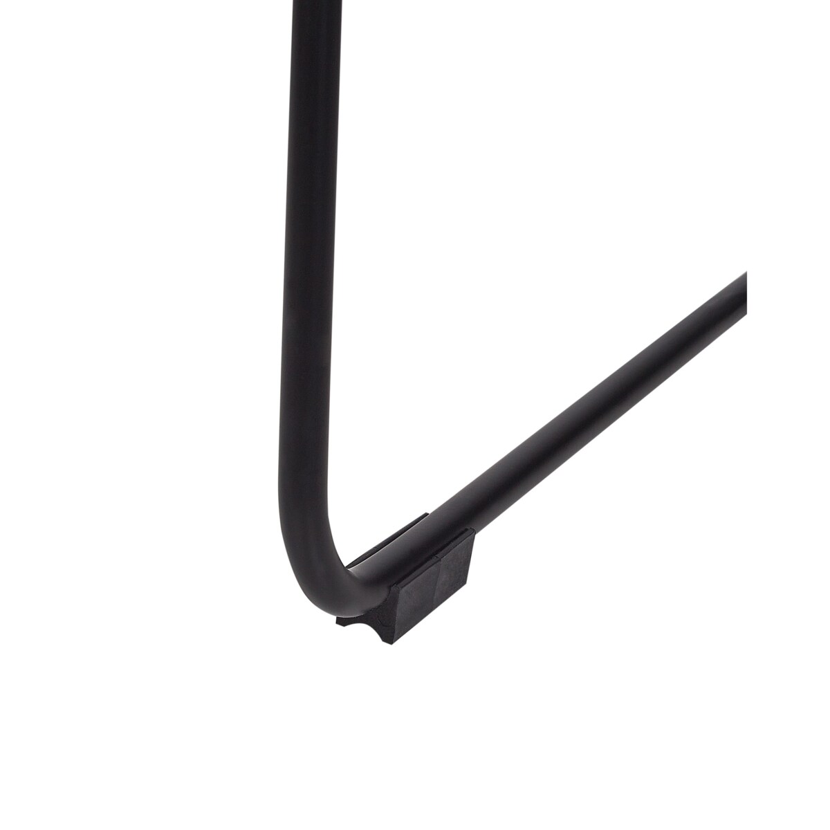 Zestaw 2 krzeseł do jadalni czarny APPLETON