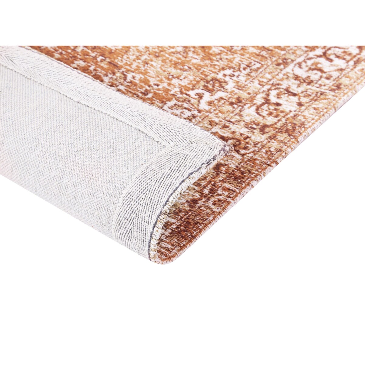 Dywan bawełniany 160 x 230 cm pomarańczowy HAYAT