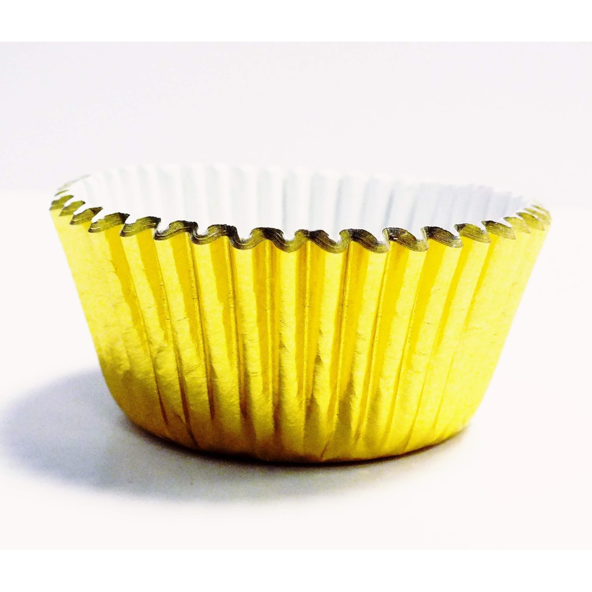 PME Metaliczne mini papilotki na muffinki (45 sztuk) złoty