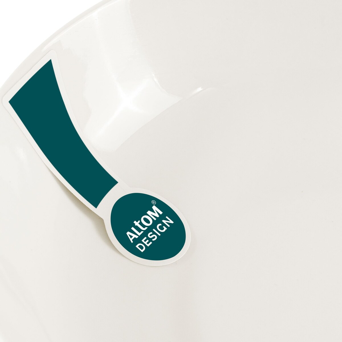 KONSIMO AD BELLA, Zestaw obiadowo-kawowy 6 os. (37 el.), kolor ecru