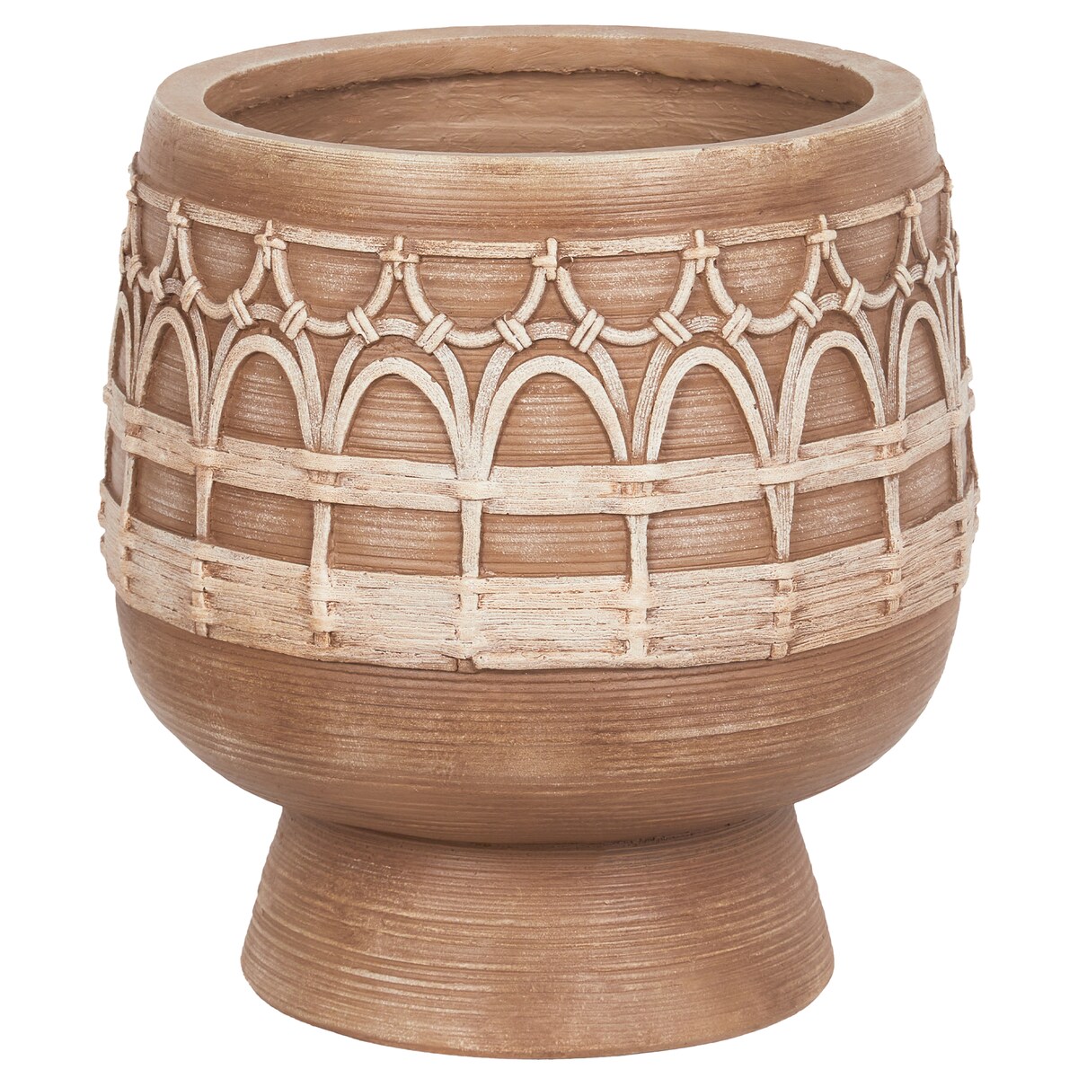 Donica CICUTA 22 cm Jasnobrązowy