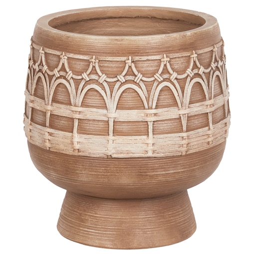 Donica CICUTA 22 cm Jasnobrązowy