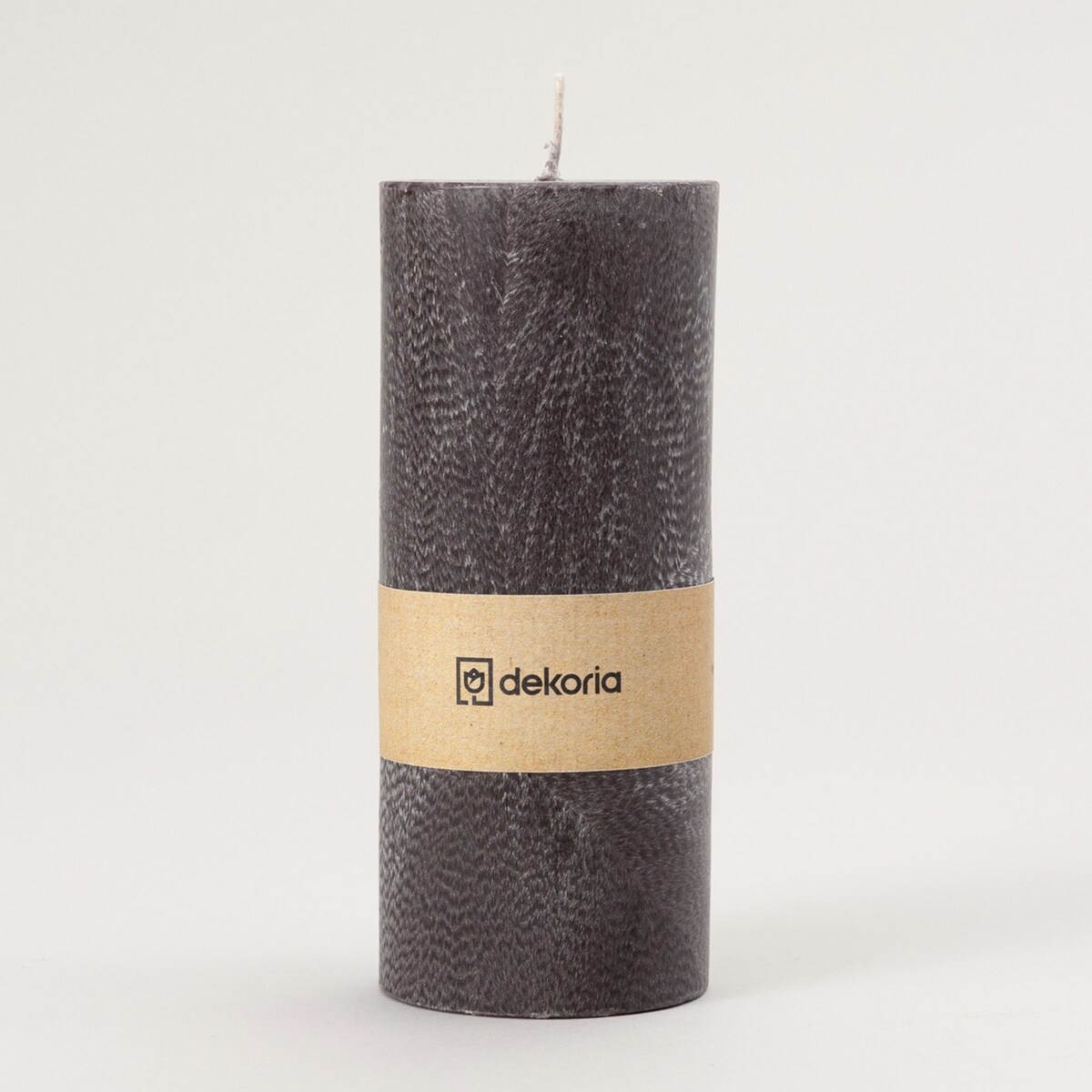 Świeca zapachowa palmowa walec Black, 6,5x6,5x16 cm