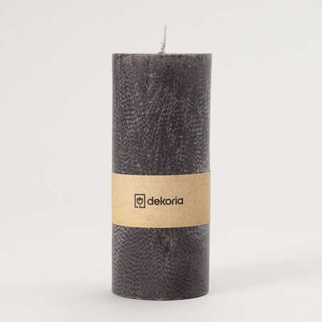 Świeca zapachowa palmowa walec Black, 6,5x6,5x16 cm