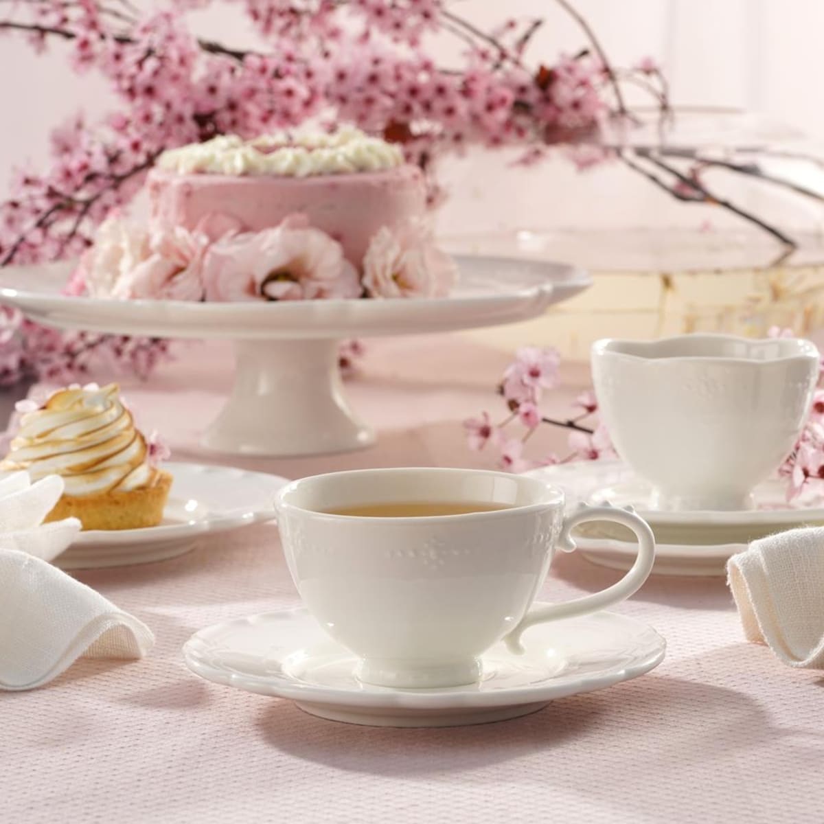 VILLA ITALIA Filiżanka do herbaty porcelanowa 180 ml TIFFANY