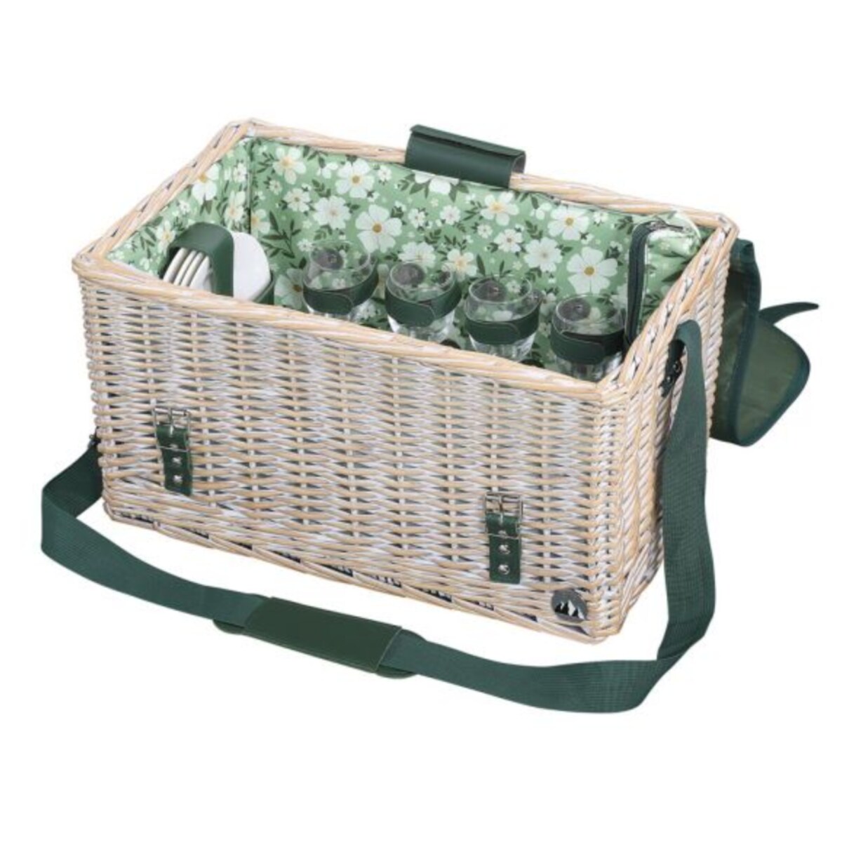 Kosz piknikowy ze stolikiem dla 4 os. Ponza Cilio