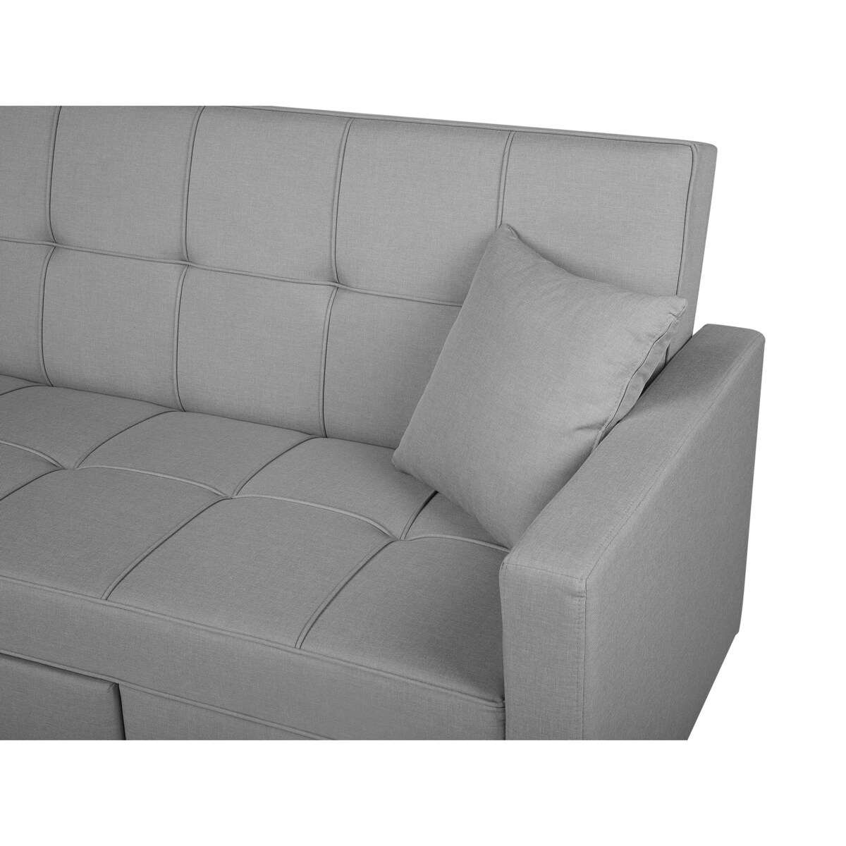 Sofa rozkładana GLOMMA Jasnoszary dla 3 osób