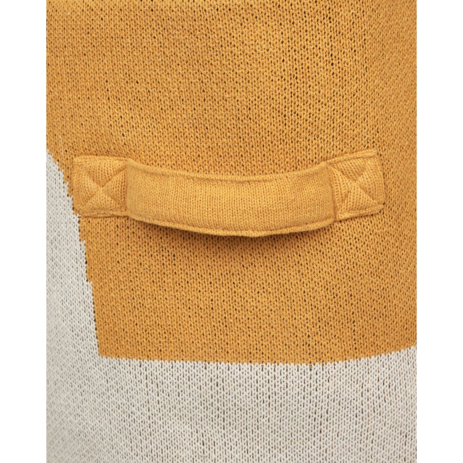 Kosz bawełniany lisek beżowo-pomarańczowy HARRORI