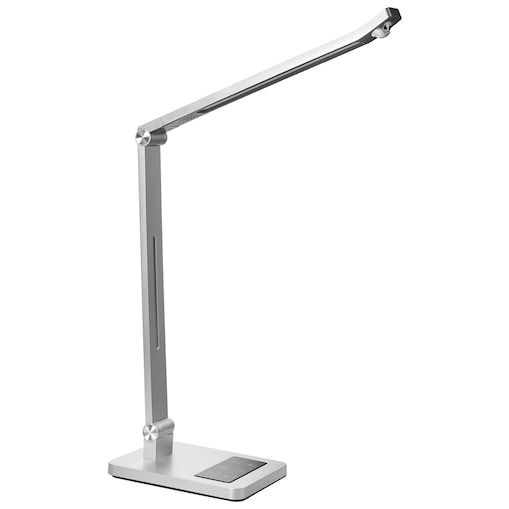 Lampa biurkowa LED LEPUS Z czujnikiem ruchu Srebrny