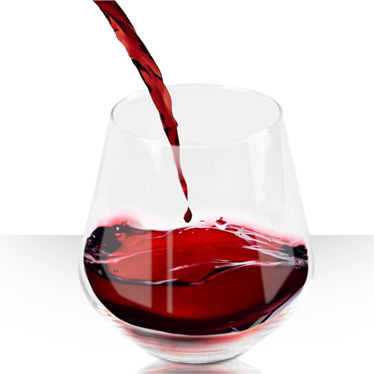 4X Szklanki Do Whisky Napojów Drinków Prezent 450 Ml Komplet Zestaw Szklanek