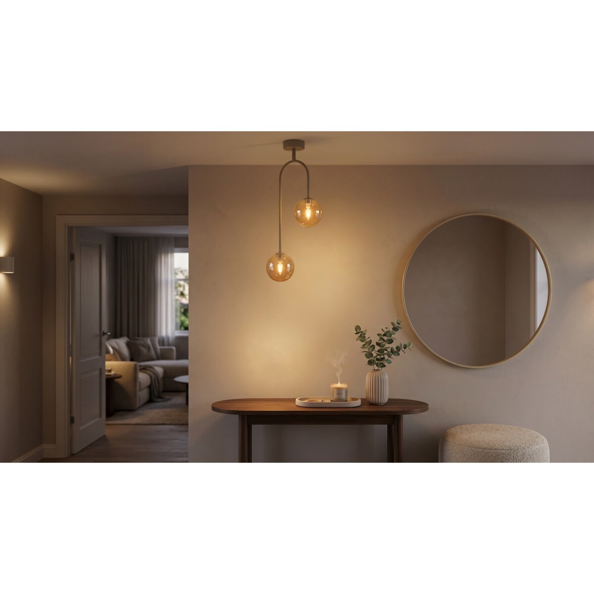 Lampa sufitowa K-5995 z serii SPARK