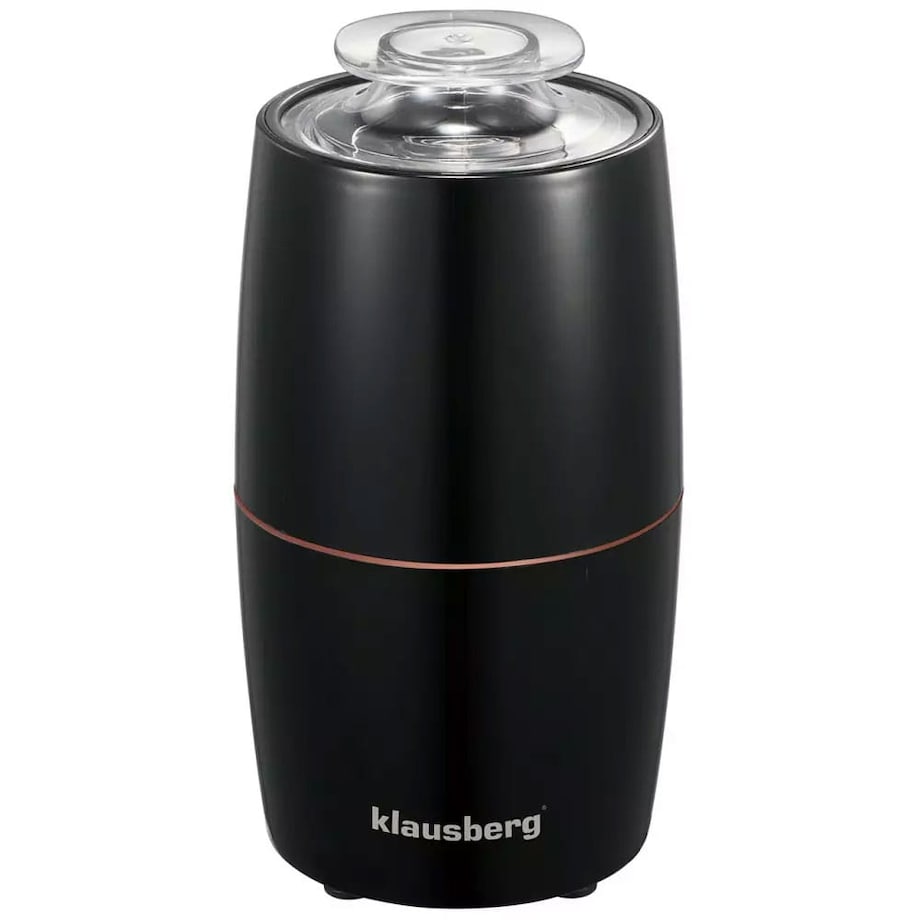 Młynek elektryczny do kawy czarny KLAUSBERG