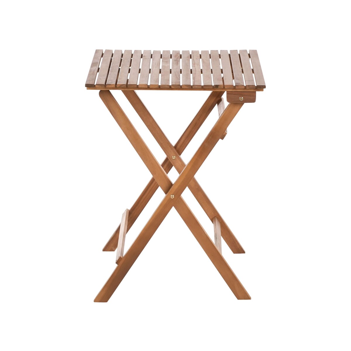 Zestaw mebli balkonowych Składane SOLAROLO Certyfikowane drewno akacjowe Brązowy