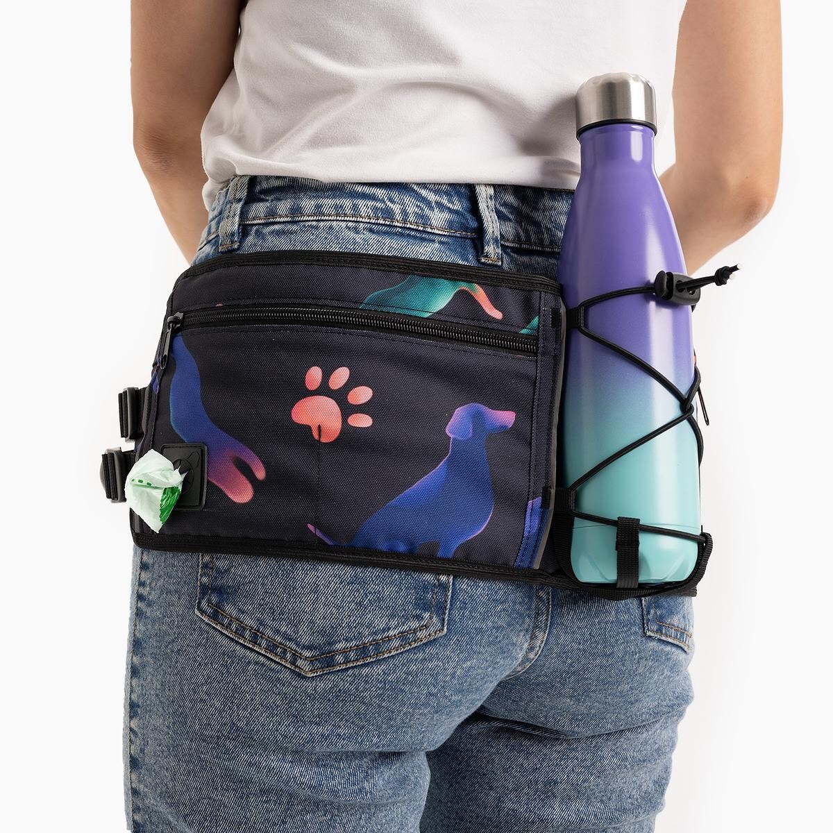 Pas biodrowy "Psychodelia" - Rozmiar: L/XL