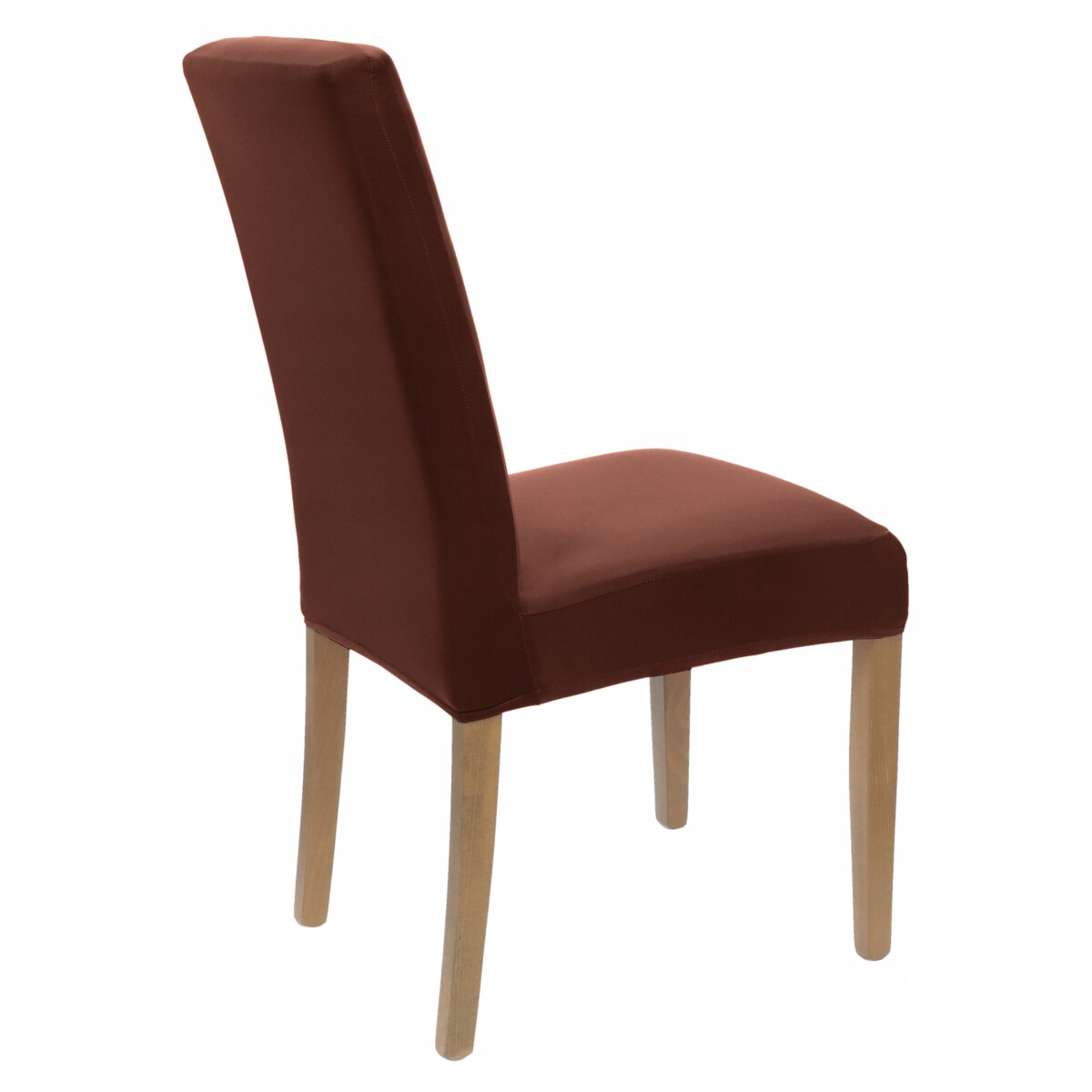 POKROWIEC NA KRZESŁO BRĄZOWY ELASTYCZNY [21C]