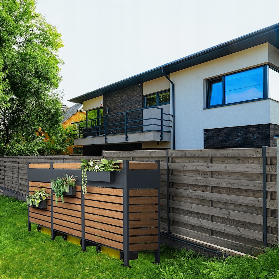 Doniczka Wisząca Metalowa Do Osłony Na Kosz