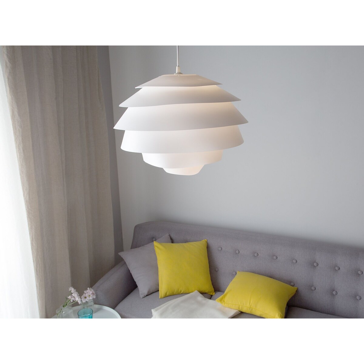 Lampa wisząca biała CONGO