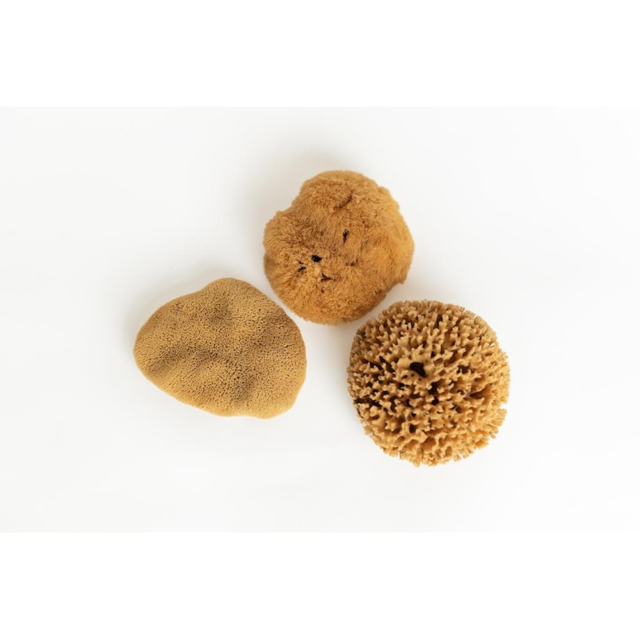 SET 3 gąbki do mycia i demakijażu twarzy, oczu UBO