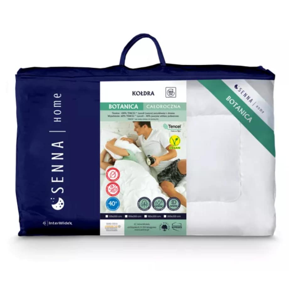 Kołdra całoroczna 200x220 BOTANICA Senna Home naturalna