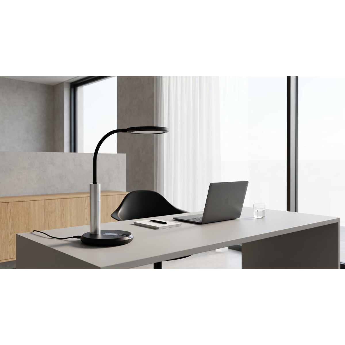Lampka biurkowa K-BL1513A CZARNY z serii ERIS