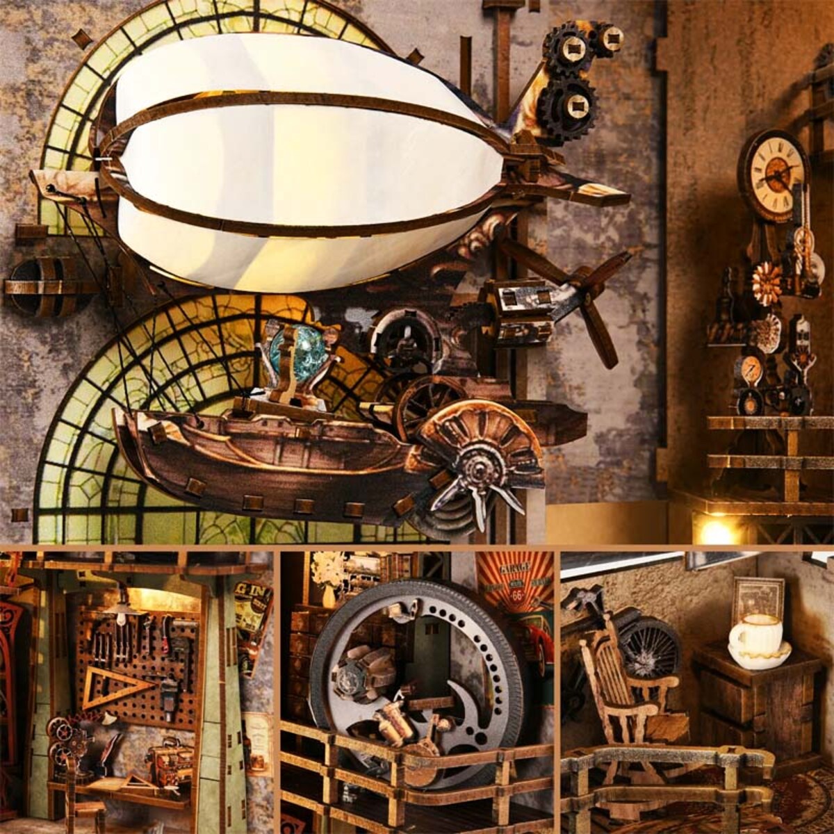 Miniaturowy domek Book Nook - Nautilius