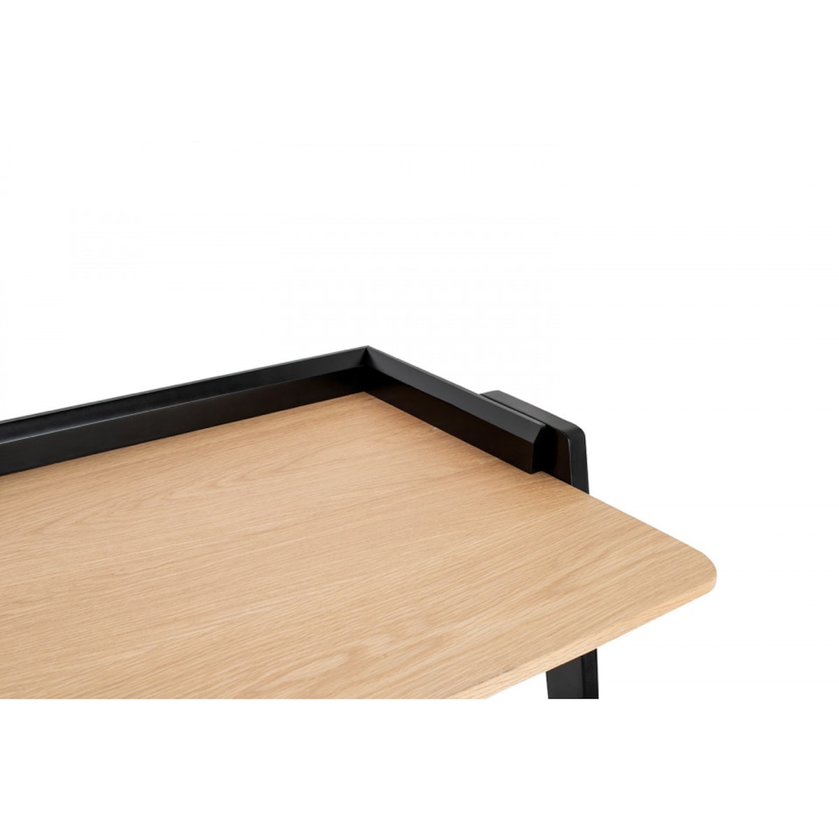 Drewniane biurko Compas KH010100933 King Home czarne