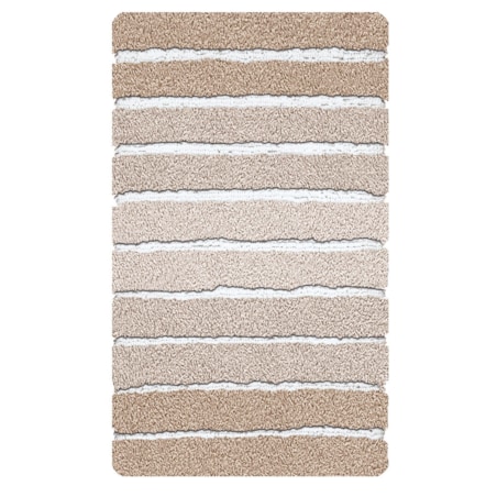 Kleine Wolke Phoenix Ekologiczny Dywanik łazienkowy beżowy 60x 60 cm ECO LIVING